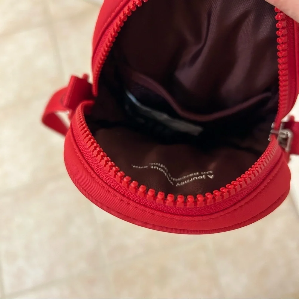 Lululemon Team Canada 22 Future Legacy Crossbody Bag in Crimson Red